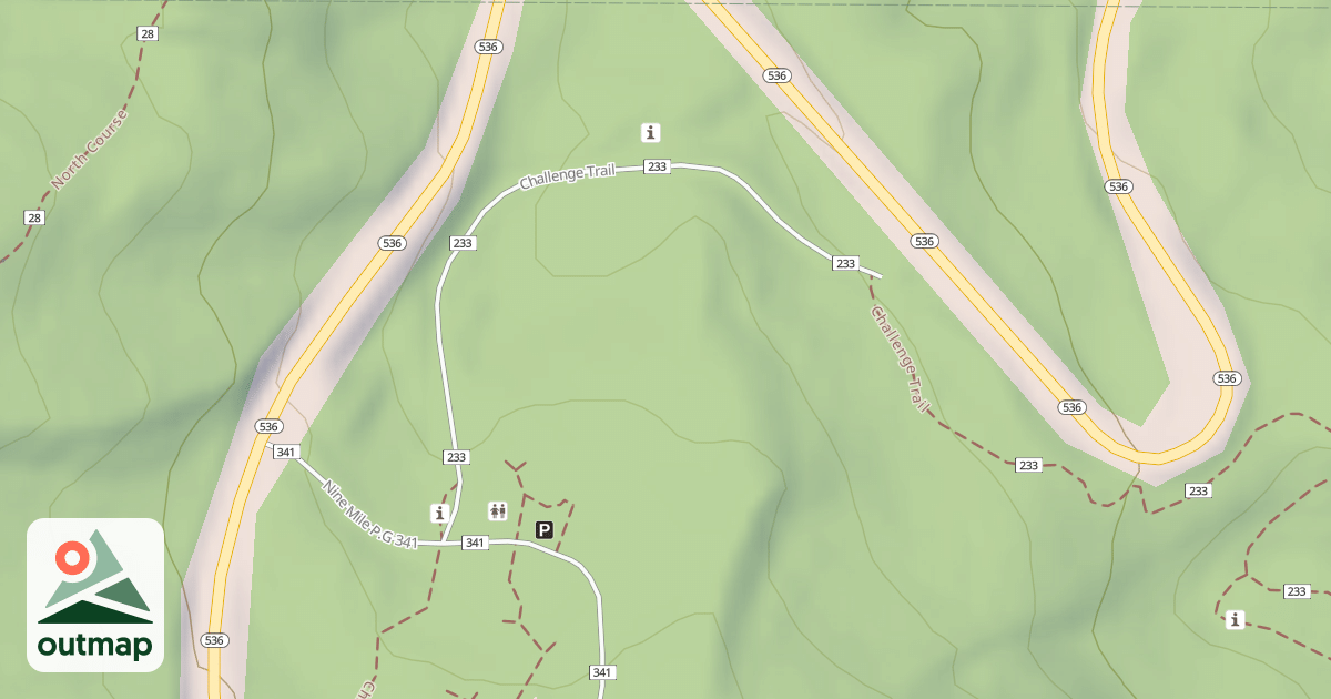 Map of LOWER 9 MILE