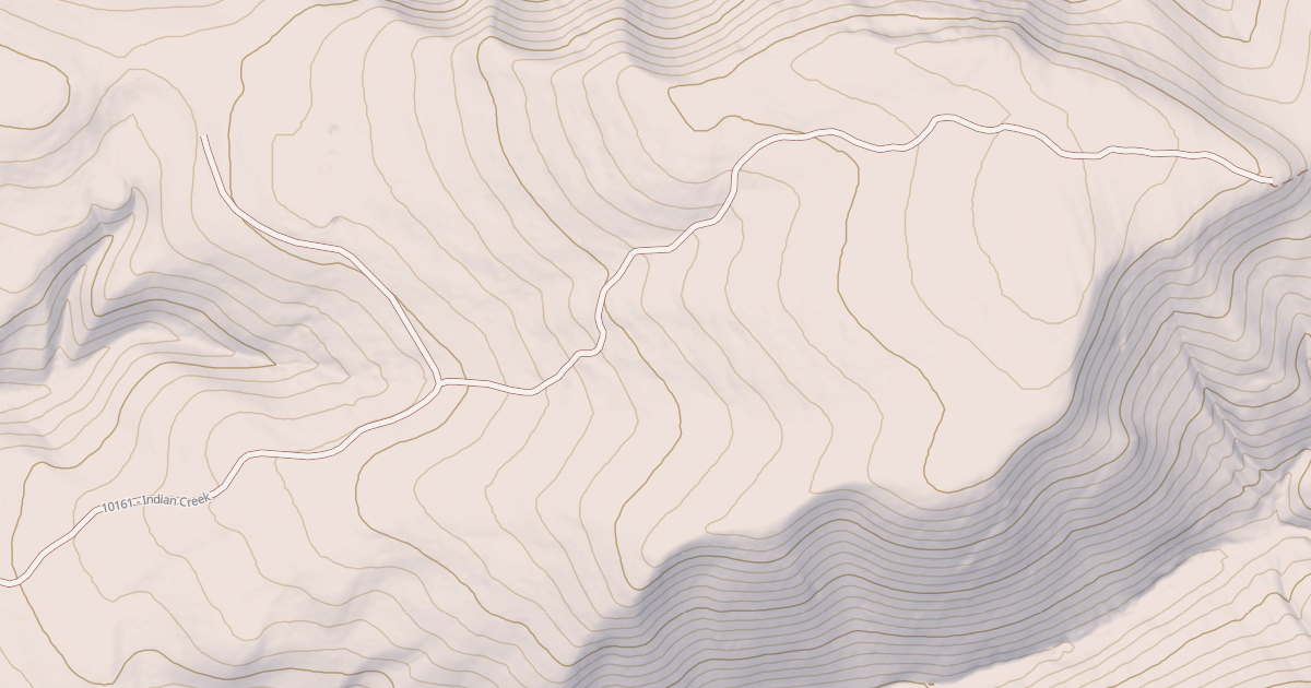 Map preview of INDIAN CREEK
