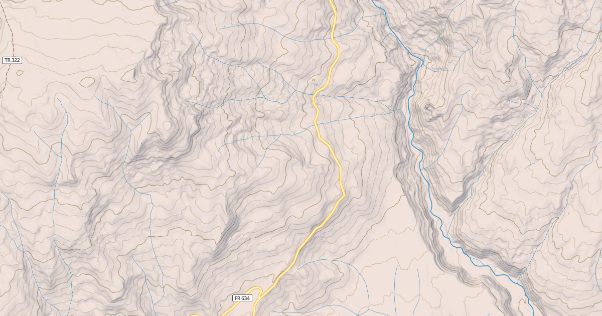 Map preview of Fourmile Winter