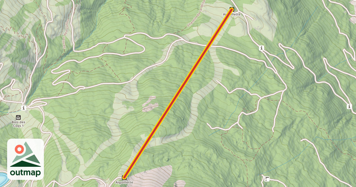 Map of Aiguillette