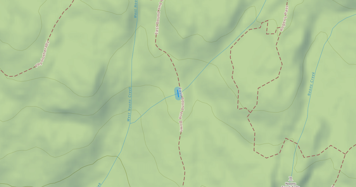Map preview of East Bound and Down