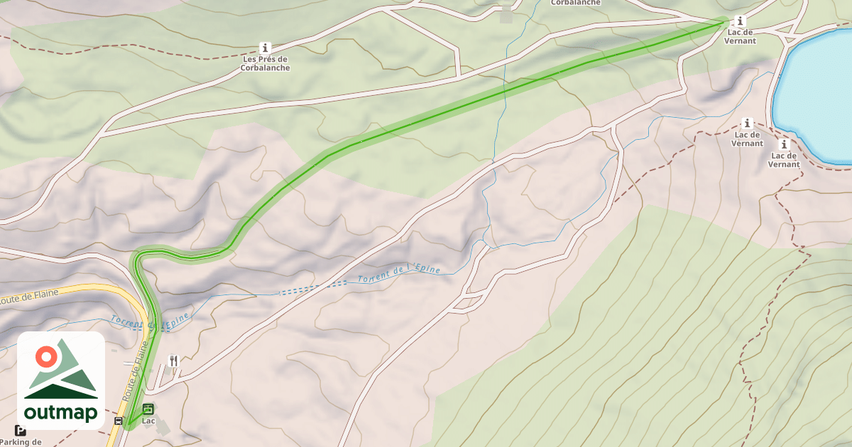 Map of Arolle