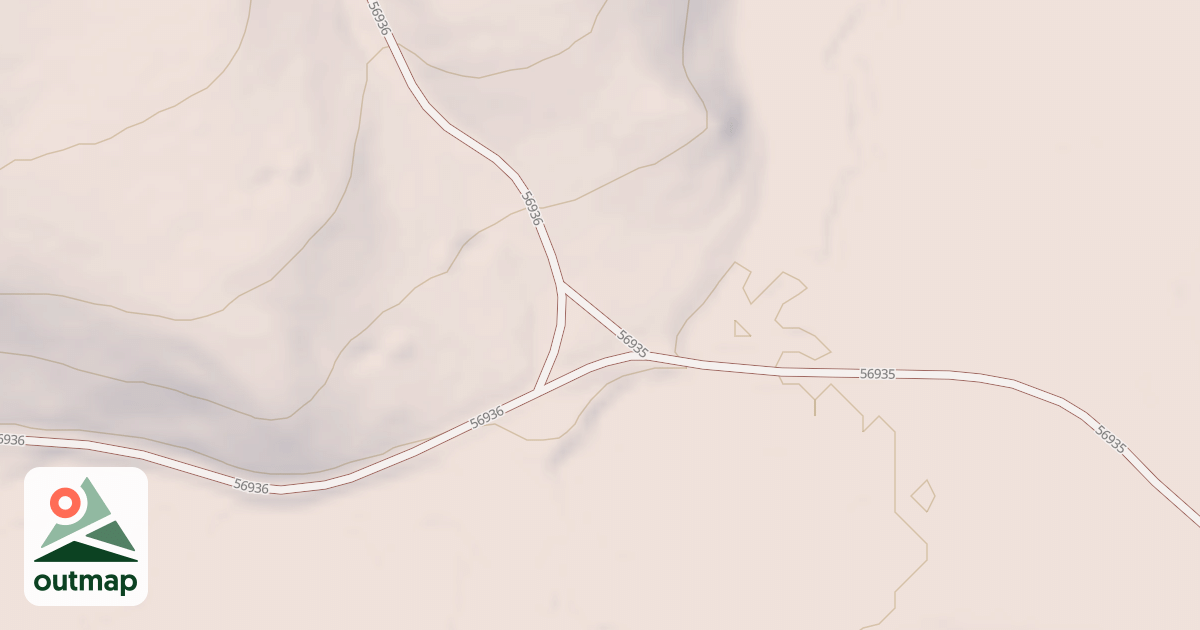 Map of CALIFORNIA CREEK CUTOFF A