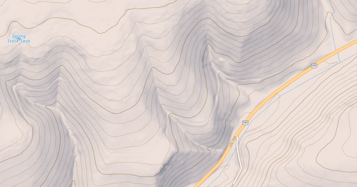 Map preview of USFS National Forest System Roads {1CD6C621-C842-44D0-8584-470278F8C71F}