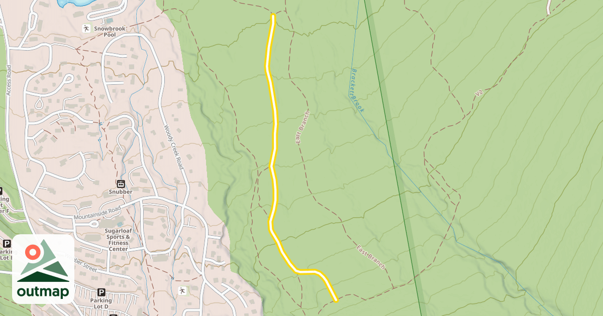 Map of West Branch
