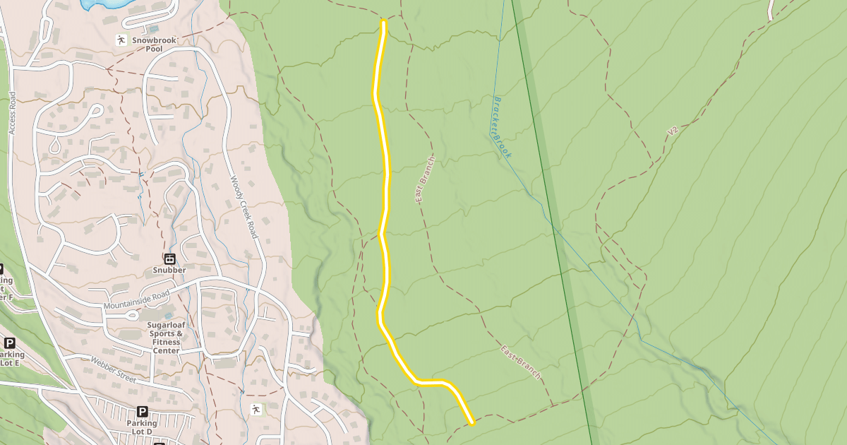 Map preview of West Branch