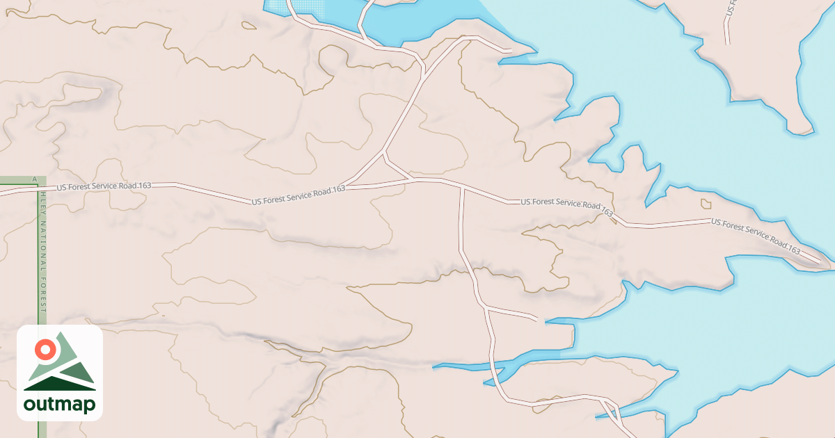 Map of TWIN BRIDGES