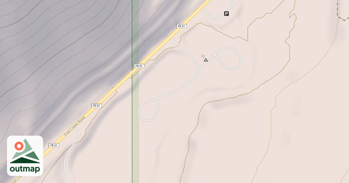 Map of BOUNDARY CG SPUR A