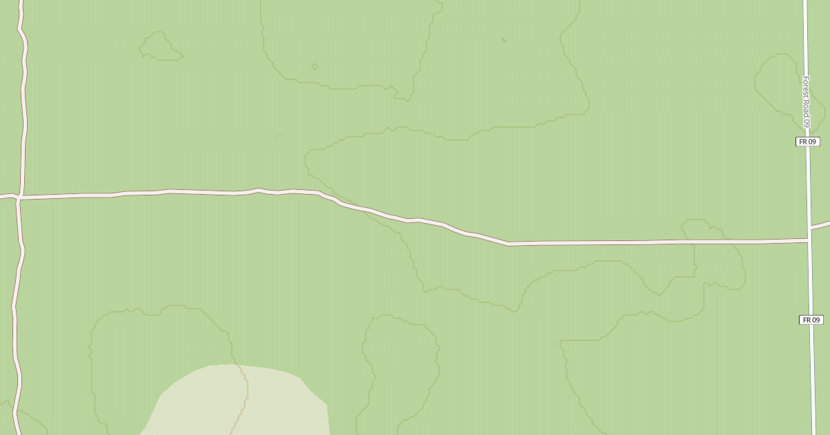 Map preview of USFS Motor Vehicle Use Map Roads {265475BD-769A-4EA1-814D-077189F05C48}