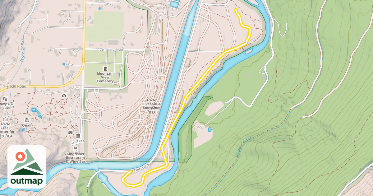 Map of Barb's Meadow Loop