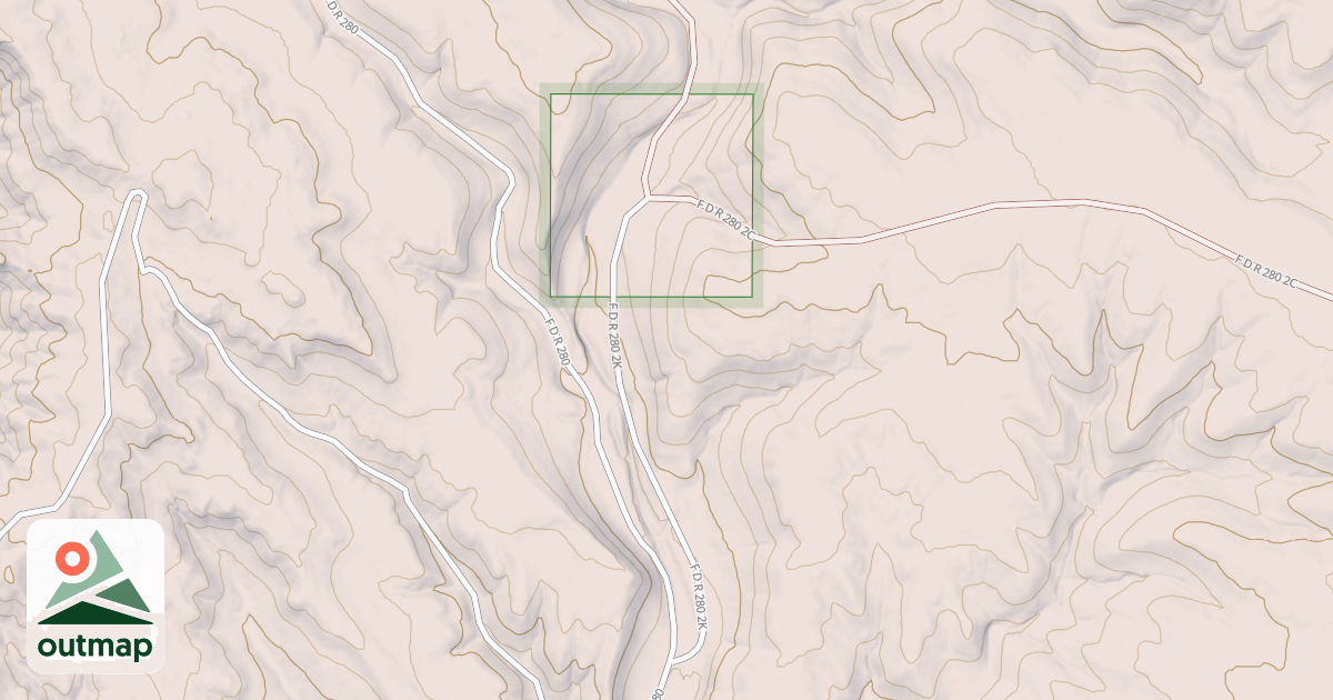 Map of BUCK SPRING CYN BR 2I