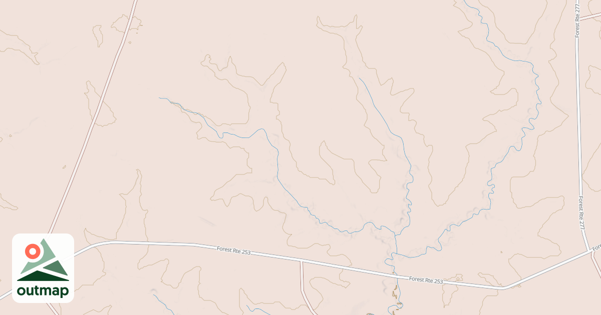 Map of Claiborne North