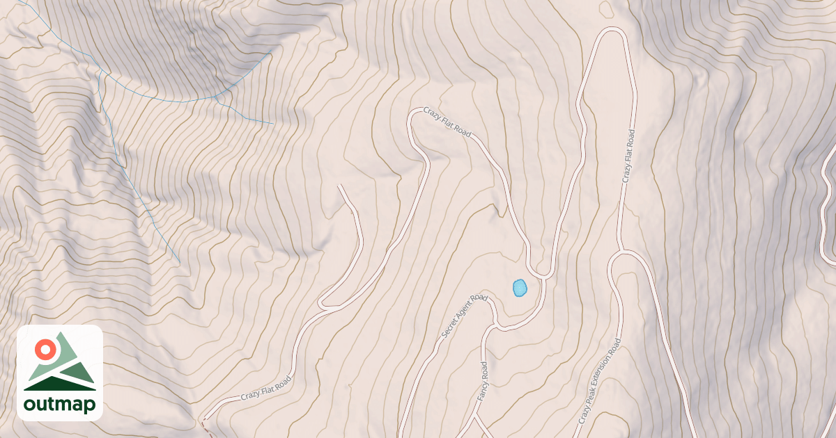 Map of CRAZY FLAT