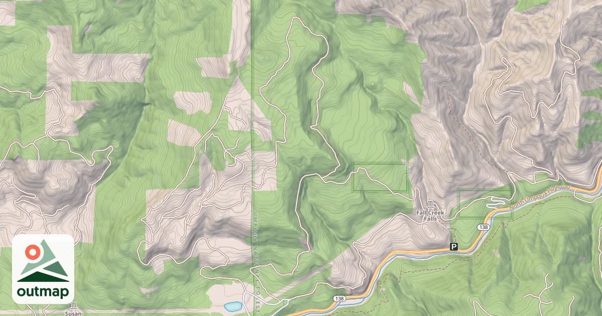 Map of BURNT CREEK
