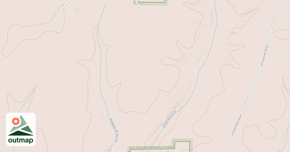Map of USFS National Forest System Roads {FEFD08EF-000F-41B4-B5AA-B7106E6EB8CF}