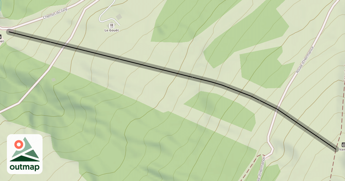 Map of Grand Choucas