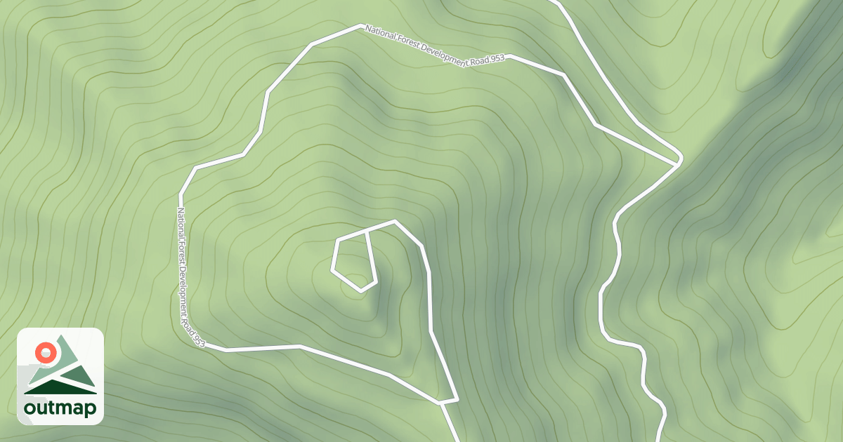 Map of DAGO PEAK