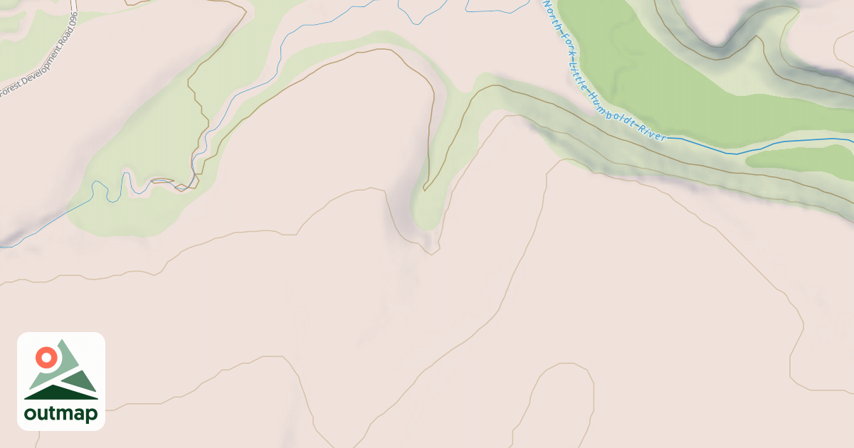 Map of FORK RANCH SPUR G