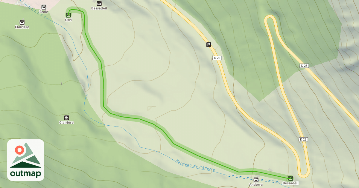 Map of Ruisseau