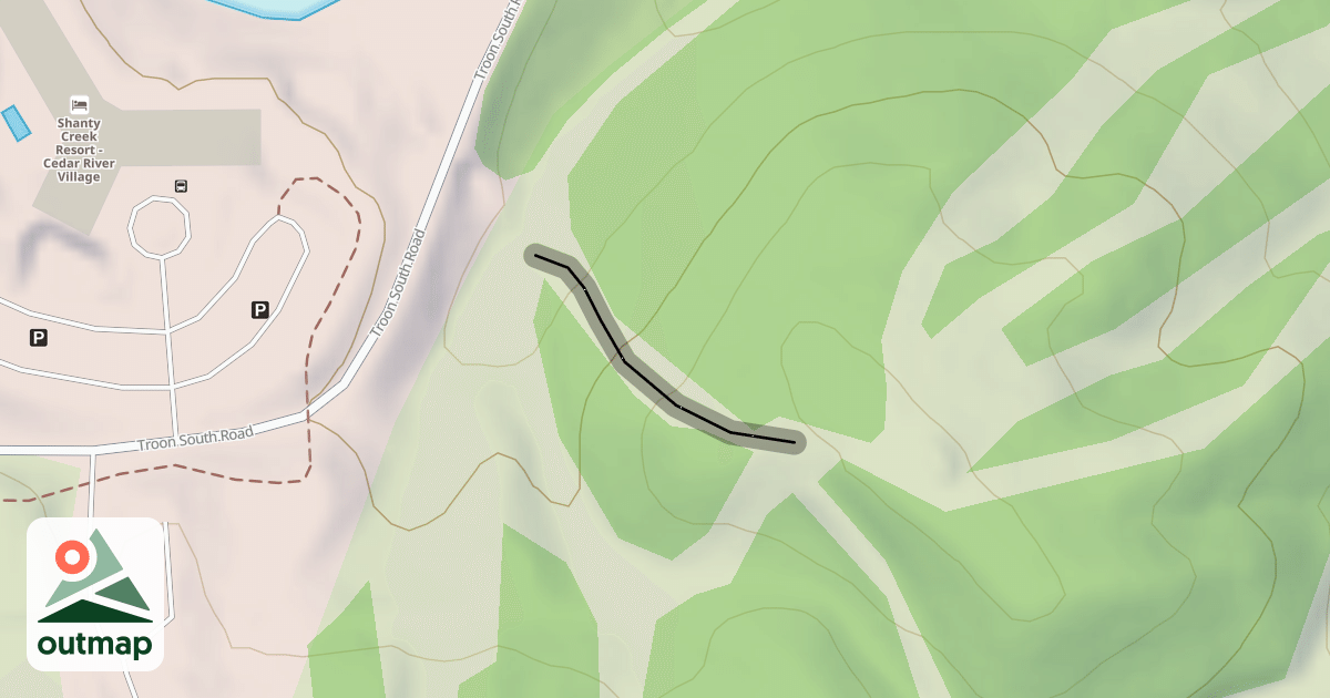Map of Run, Forester, Run