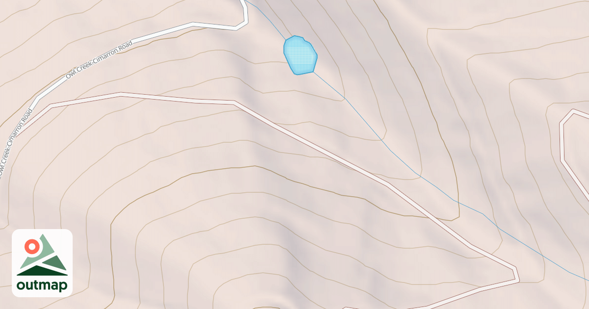 Map of USFS Motor Vehicle Use Map Roads {BC5D00B0-751B-4335-B3DC-B195C1356B5C}