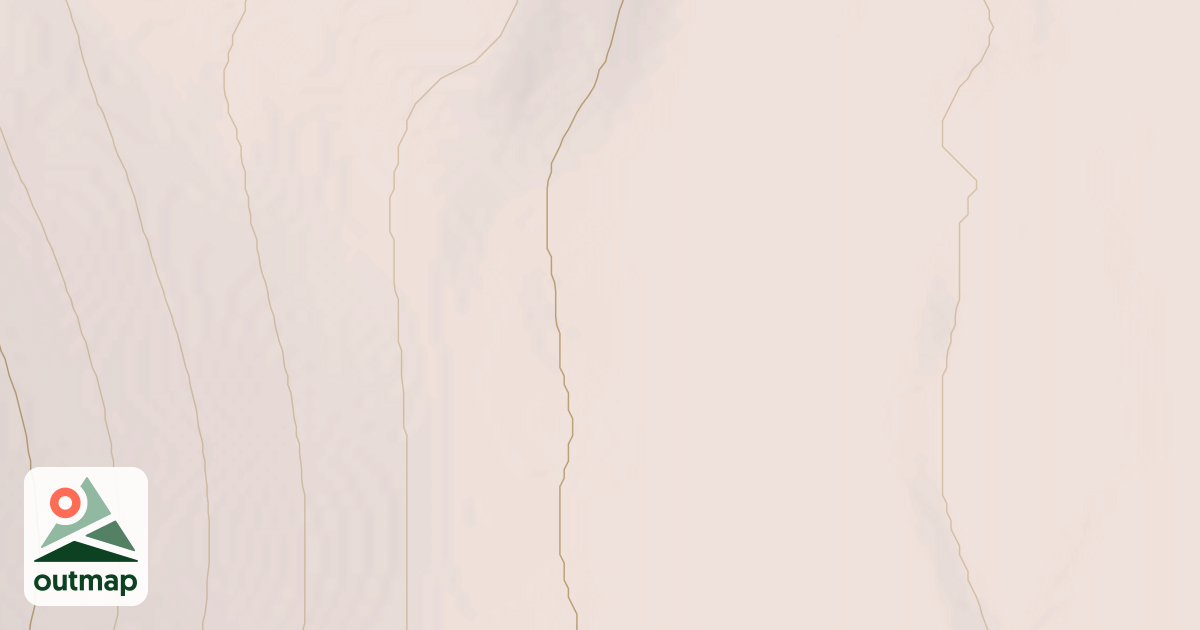 Map of Copper Lake Trail