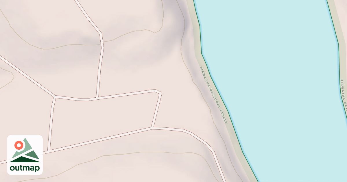 Map of 2438A SPUR B
