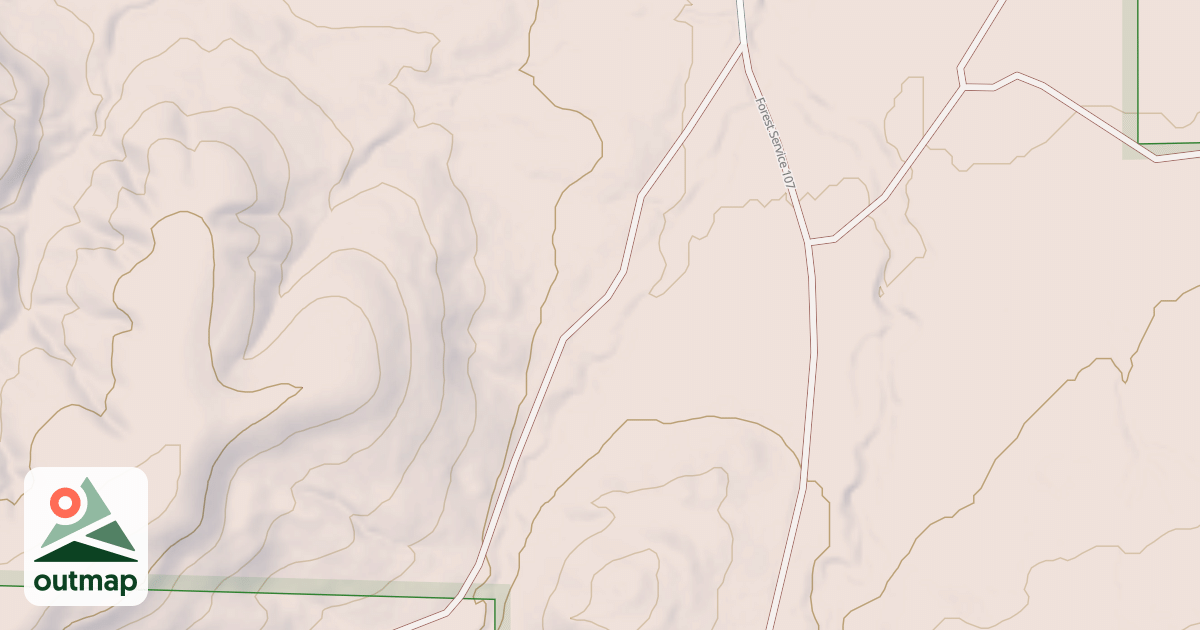 Map of POPE RANCH