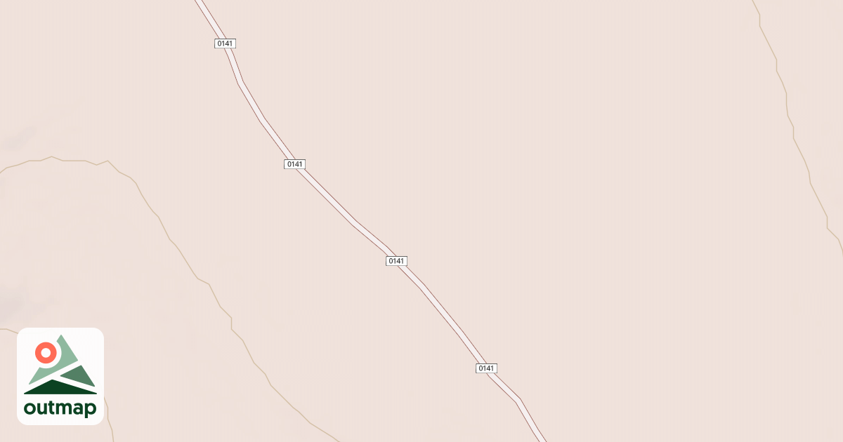 Map of BASSET SPRINGS X-C SPUR