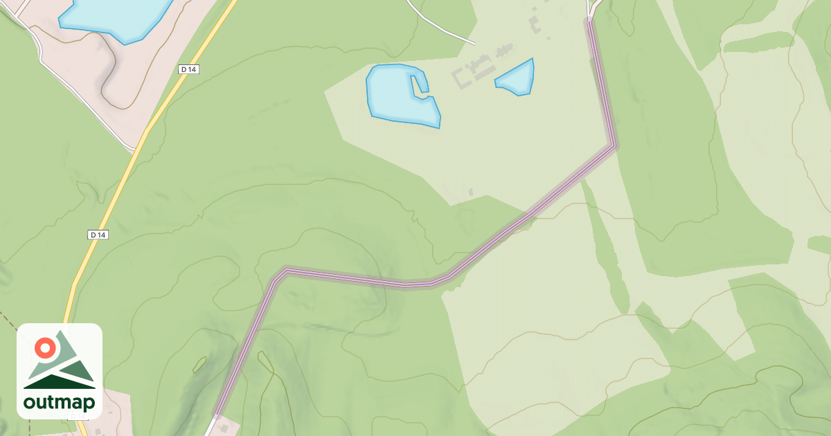 Map of Chemin Bois Morin