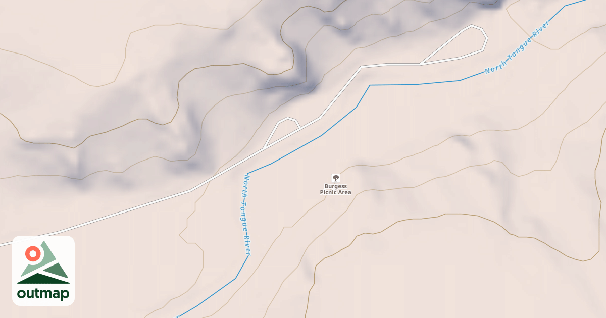 Map of HEIDE CABIN