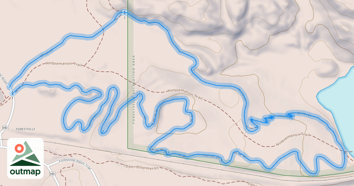 Map of Wildcat