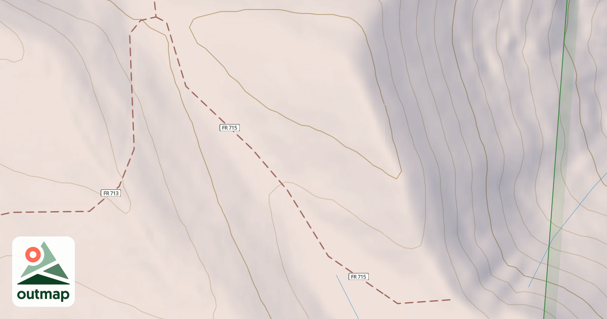 Map of MEDICINE MINE CAMP