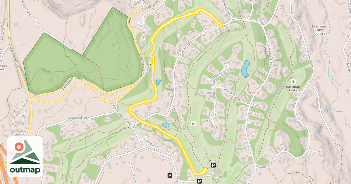 Map of 3. Croydon Run