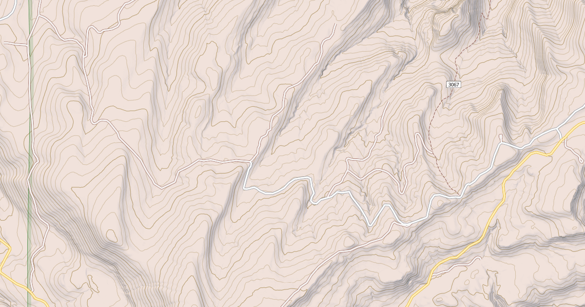 Map preview of HEBER MTN