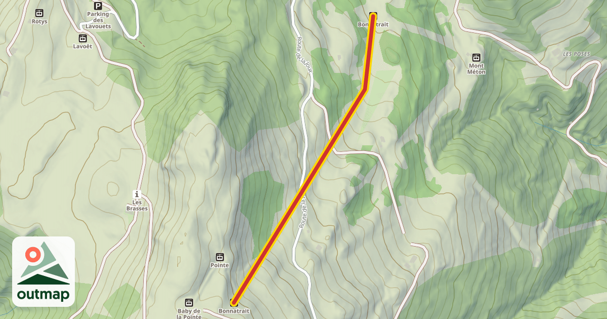 Map of Bonnatrait