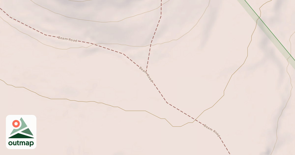 Map of Laurel Highlands Snowmobile Trail (Northern)