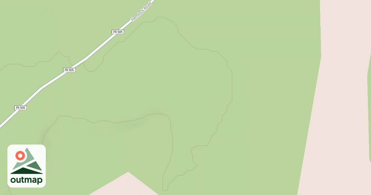 Map of FR 505J