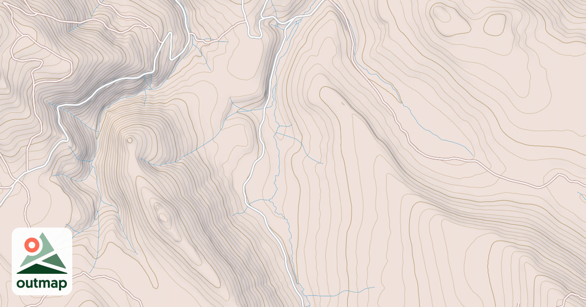 Map of E UPPER LASSEN CR