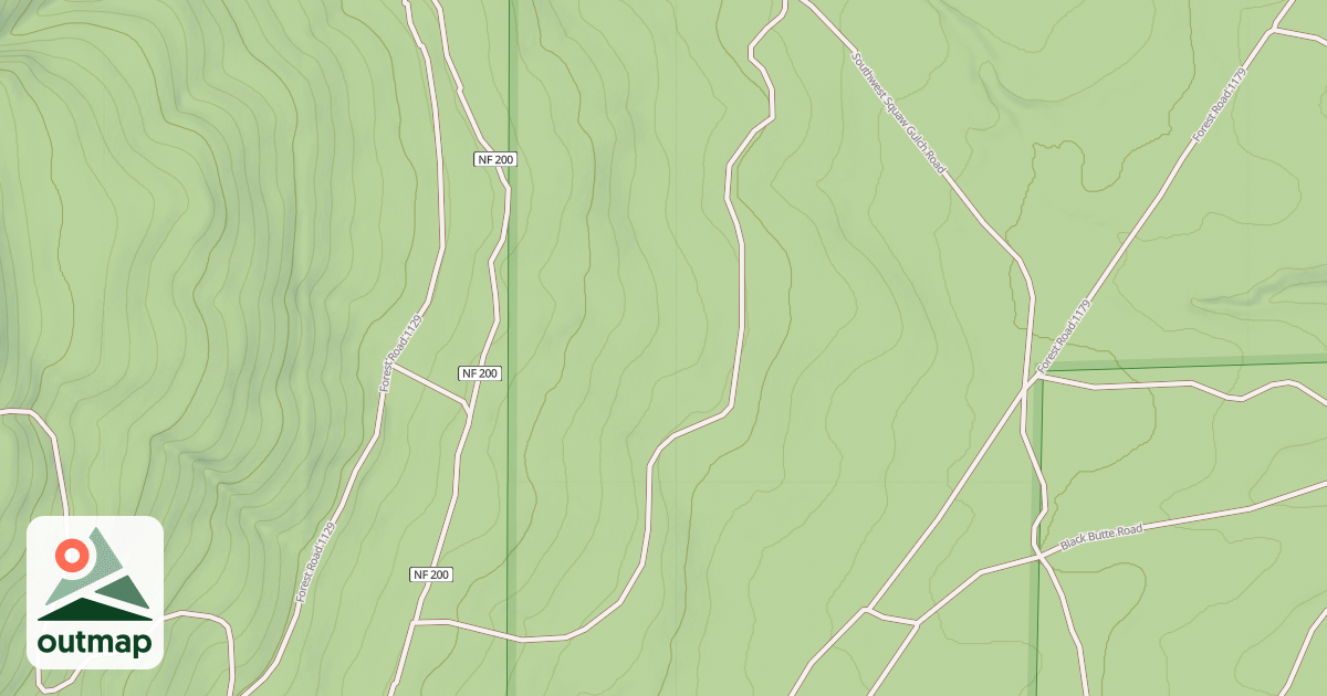 Map of USFS Motor Vehicle Use Map Roads {1314C636-BA20-4338-83AE-0D4C6E0A0A16}
