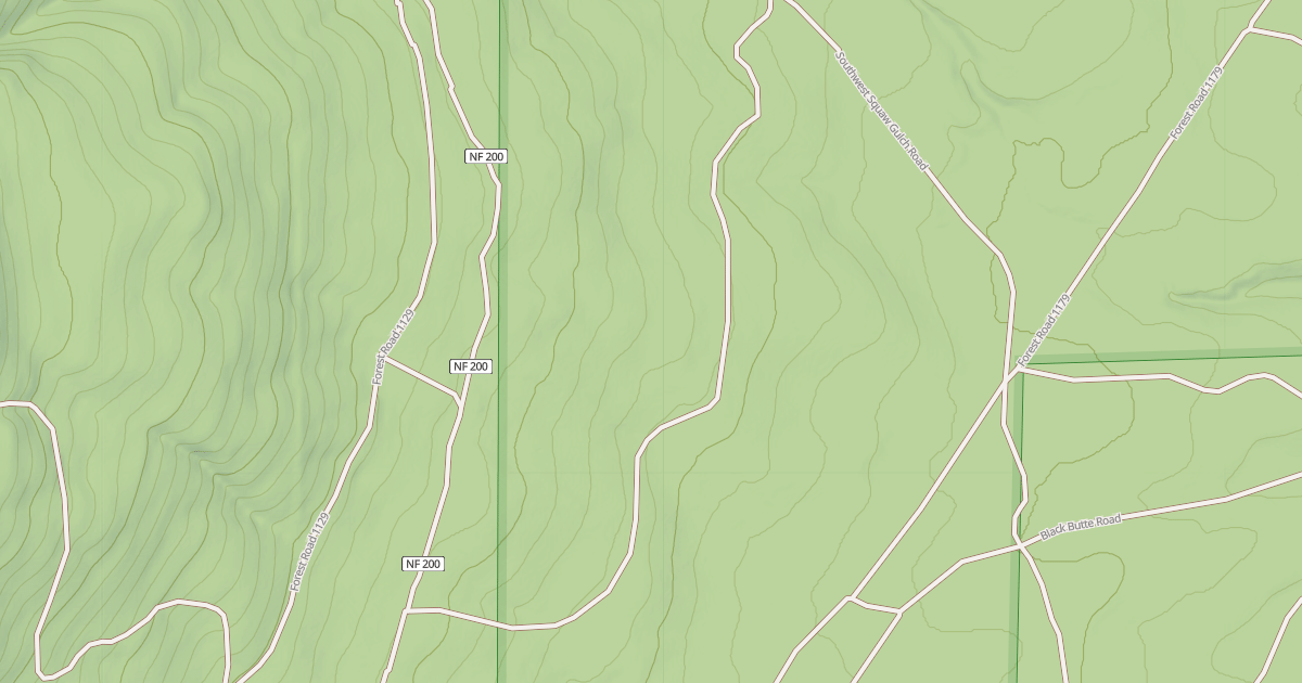 Map preview of USFS Motor Vehicle Use Map Roads {1314C636-BA20-4338-83AE-0D4C6E0A0A16}