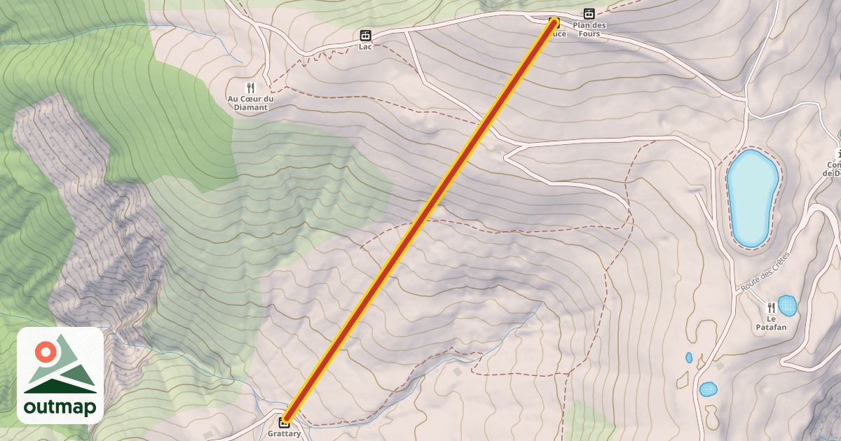 Map of Douce