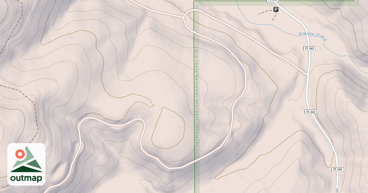 Map of GRANITE RIDGE