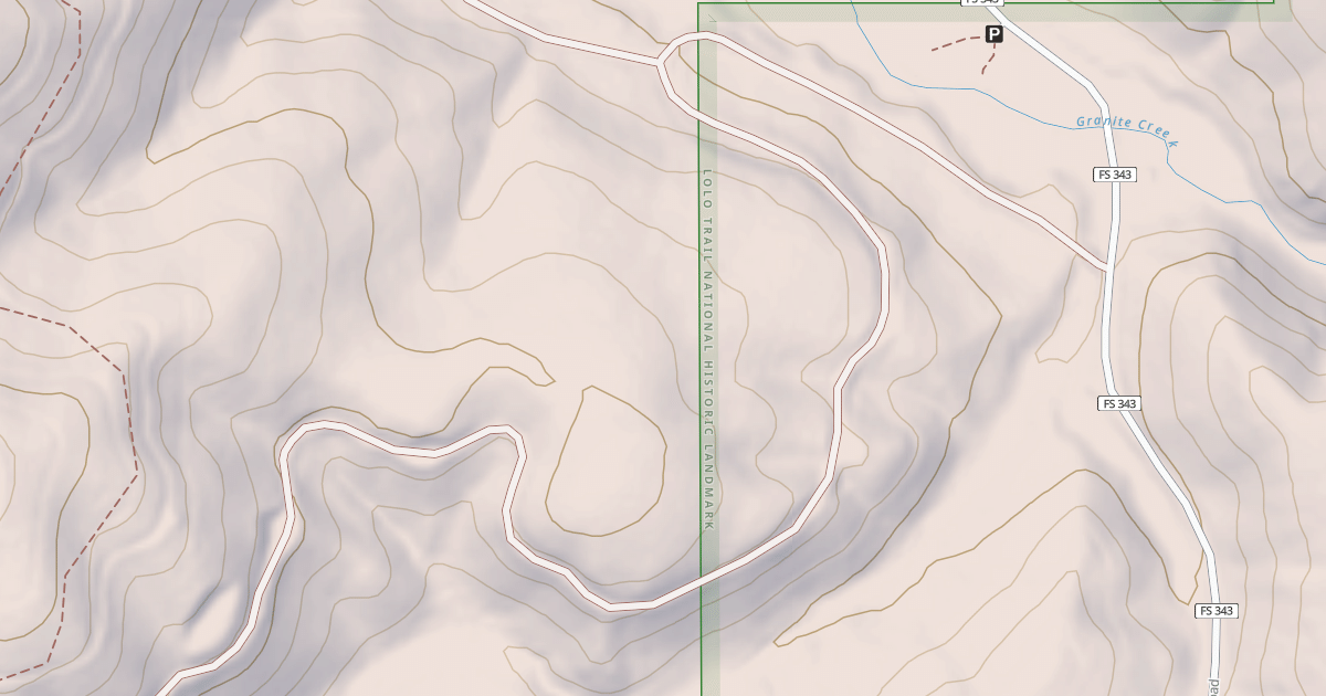 Map preview of GRANITE RIDGE