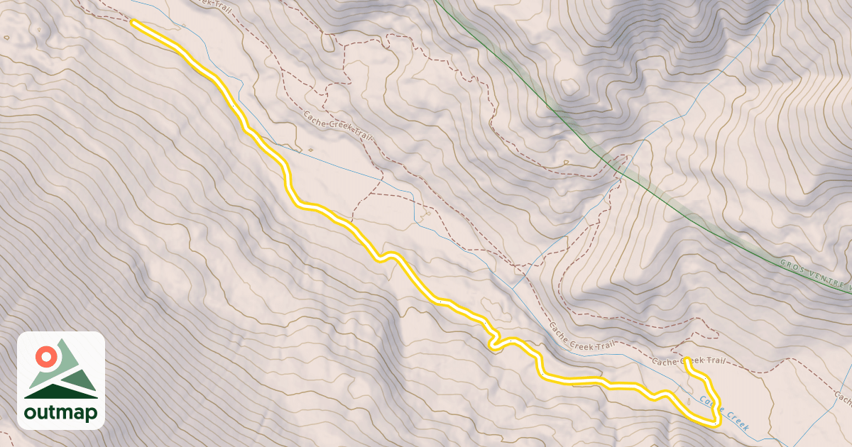 Map of Hagen Trail
