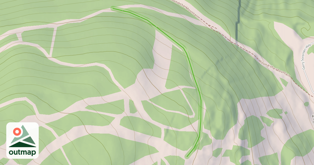 Map of Back Track