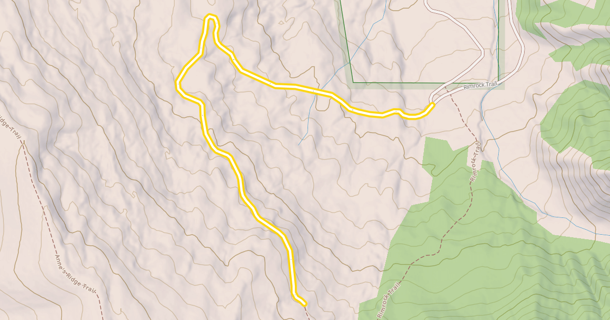 Map preview of Old Bryan Flat Road