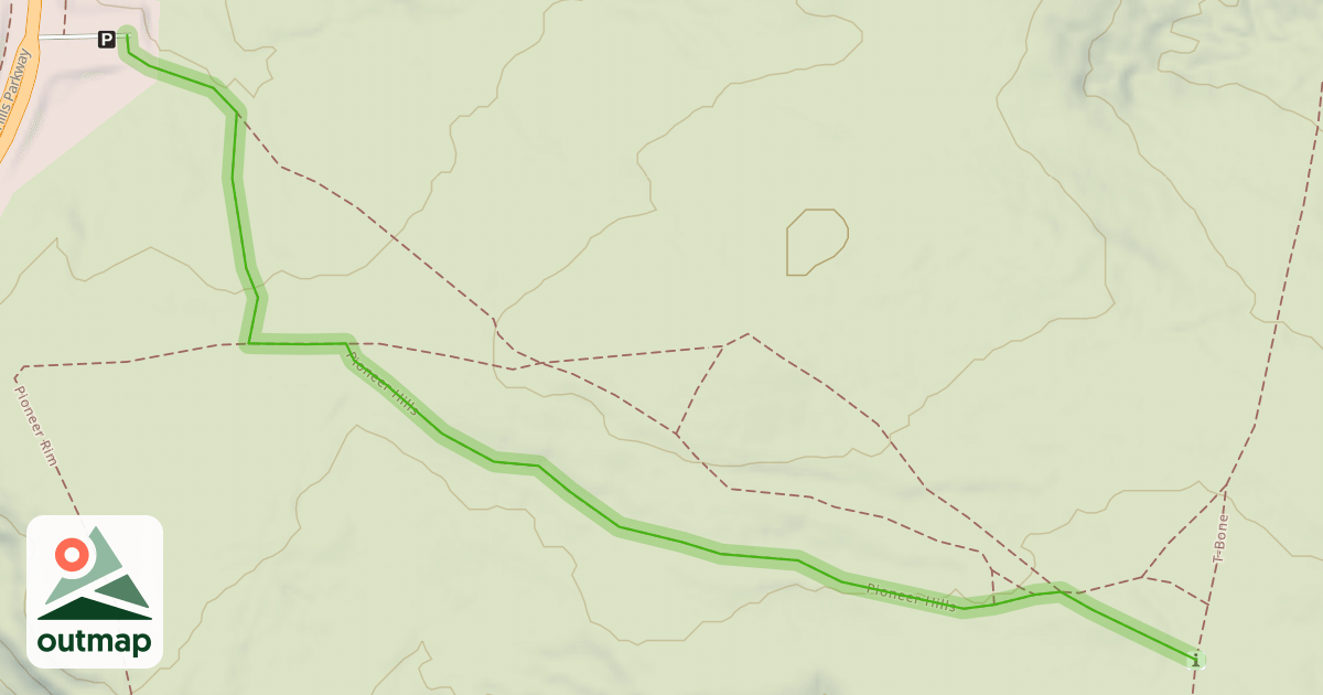 Map of Pioneer Hills