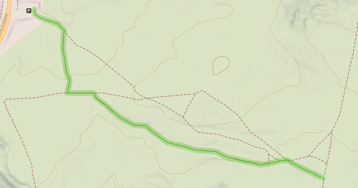 Map preview of Pioneer Hills