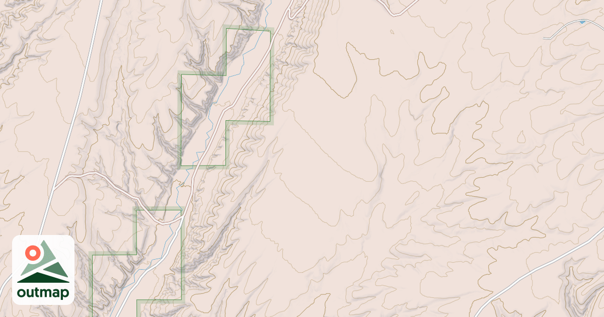 Map of USFS Motor Vehicle Use Map Roads {B8C99BC0-5FA7-4159-9746-6714E48140A0}